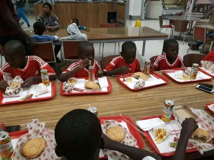 Photo d'une action de l'Association Magalie pour les Enfants